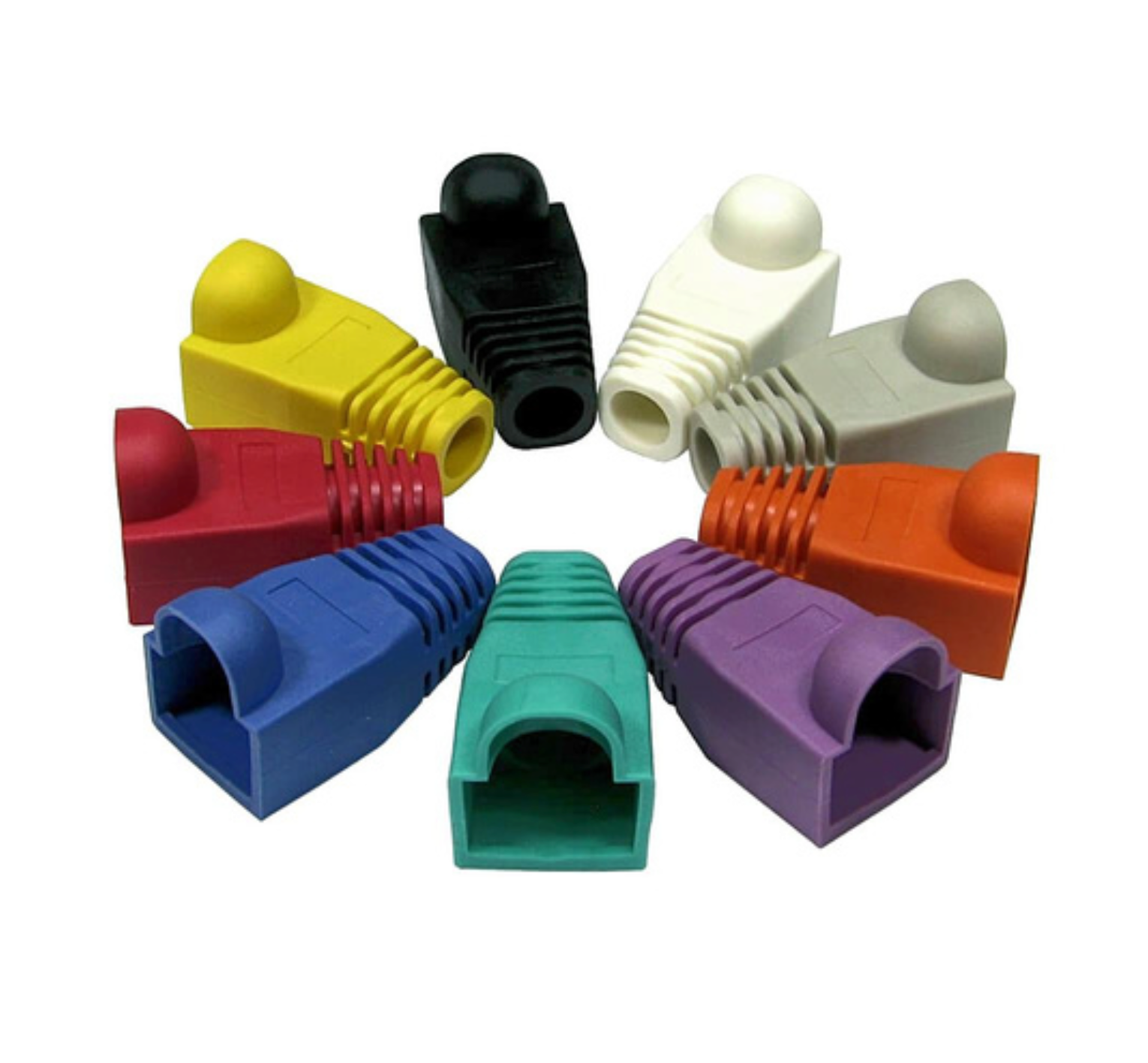 RWL - 10-Pack RJ45 Snagless Boot